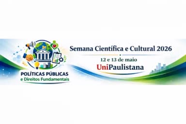 Semana Científica e Cultural 2026: Políticas Públicas e Direitos Fundamentais em São Paulo