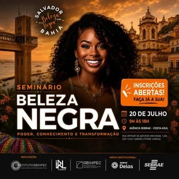 Imagem do Seminário Beleza Negra Salvador/BA