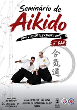Imagem do Seminário de Aikido Manaus 2026 com Shidoin Alexandre Bull
