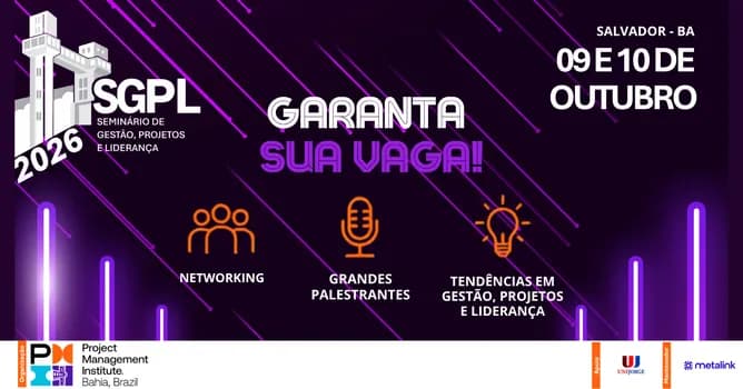Imagem do Seminário de Gestão, Projetos e Liderança - SGPL 2026