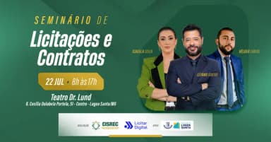 Seminário de Licitações e Contratos em Lagoa Santa