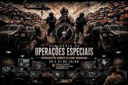 Imagem do SEMINÁRIO DE OPERAÇÕES ESPECIAIS - INTEGRAÇÃO NO COMBATE AO CRIME ORGANIZADO
