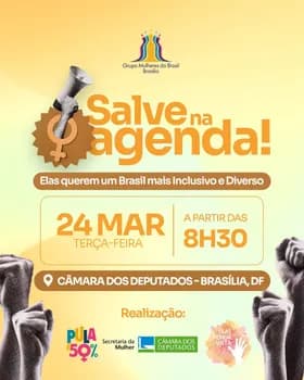 Imagem do Seminário "Elas querem um Brasil mais Inclusivo e Diverso"
