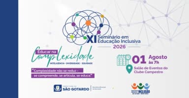 Seminário em Educação Inclusiva 2026 - Educar na Complexidade. em São Gotardo