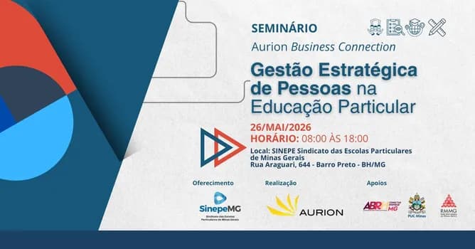 Imagem do Seminário "Gestão Estratégica de Pessoas na Educação Particular"