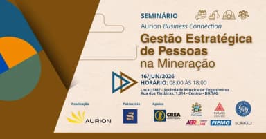 Seminário "Gestão Estratégica de Pessoas na Mineração" em Belo Horizonte