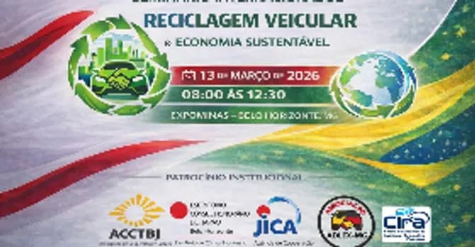 Imagem do Seminário Internacional de Reciclagem Veicular e Economia Sustentável - REVES 2026