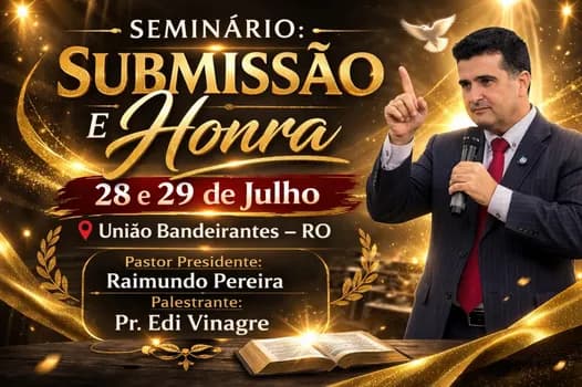 Imagem do SEMINÁRIO: SUBMISSÃO E HONRA