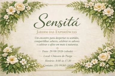 Sensitá Jardim das Experiências em São José do Rio Pardo