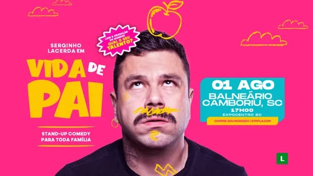 Imagem do SERGINHO LACERDA em BALNEÁRIO CAMBORIU/SC - VIDA DE PAI