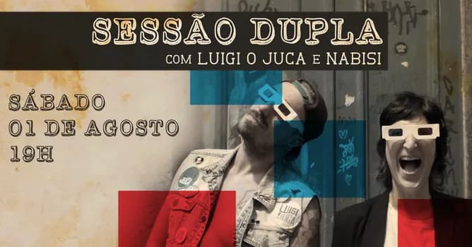 Imagem do SESSÃO DUPLA 01 DE AGOSTO