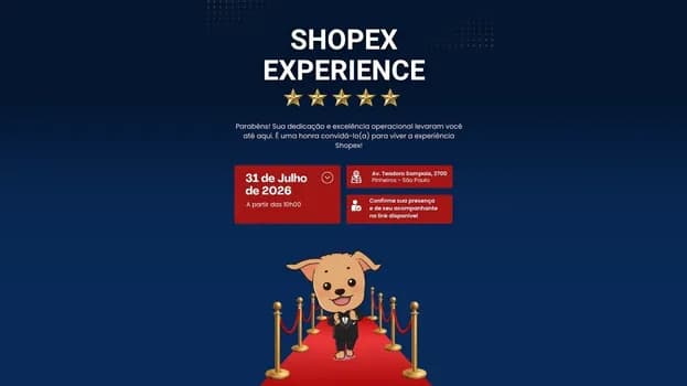 Imagem do SHOPEX EXPERIENCE