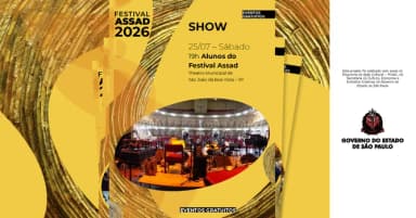 Show Alunos do Festival Assad | Festival Assad 2026 em São João da Boa Vista