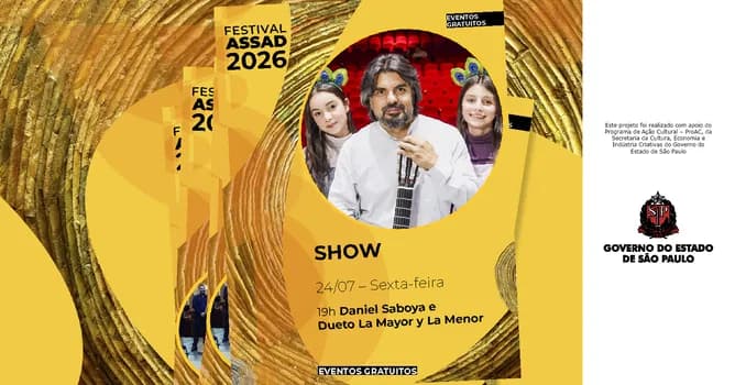 Imagem do Show Daniel Saboya e Dueto La Mayor y La Menor | Festival Assad 2026