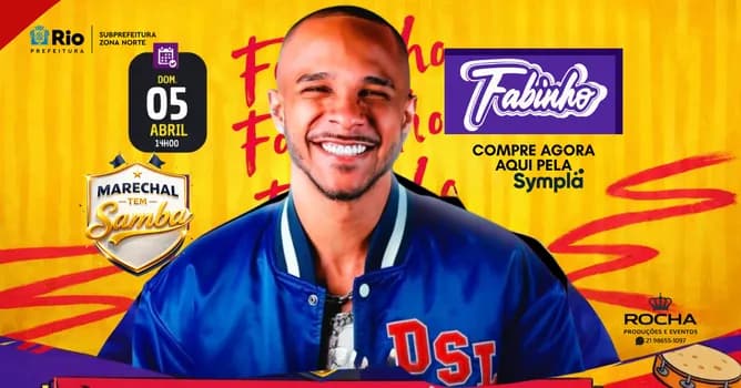 Imagem do Show do Fabinho | Marechal tem Samba| Quadra do Pombal