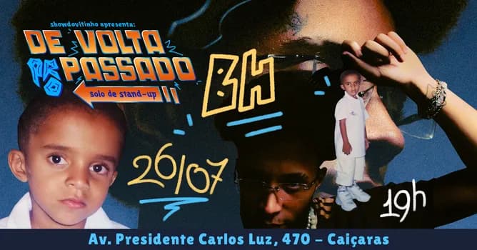 Imagem do SHOW DO VITINHO - DE VOLTA PRO PASSADO - BH