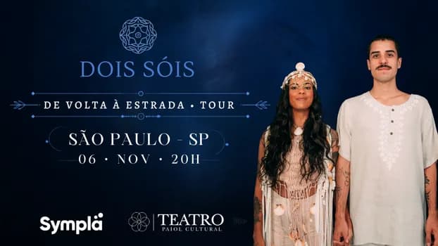 Imagem do Show Dois Sóis em São Paulo - Turnê de volta à estrada