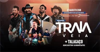 SHOW NACIONAL COM TRAIA VÉIA em Blumenau