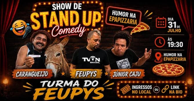 Imagem do Show turma do Feupys