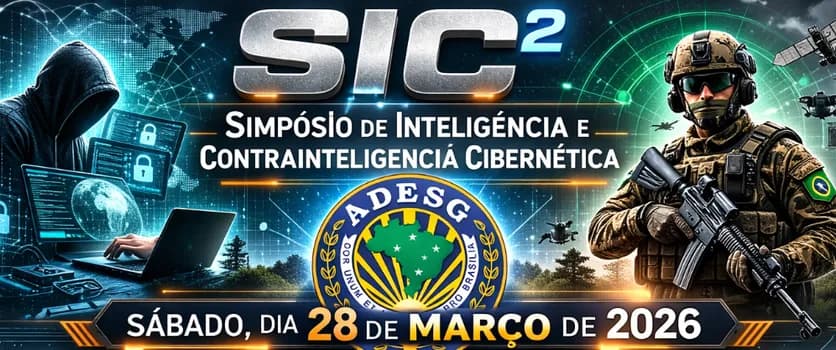 Imagem do SIC² Simpósio de Inteligência e Contrainteligência Cibernética.