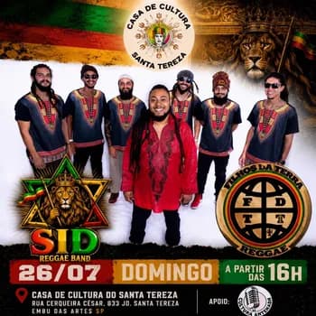 Sid Reggae Band e Filhos da Terra em Embu das Artes