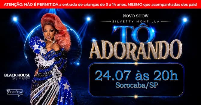 Imagem do SILVETTY MONTILLA em SOROCABA - Show de Comédia