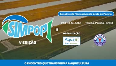 Simpósio de Piscicultura do Oeste do Paraná - SIMPOP 2026 - V Edição em Toledo