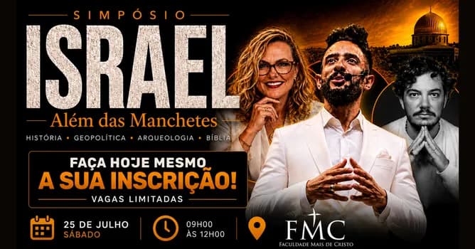 Imagem do Simpósio - Israel Além das Manchetes
