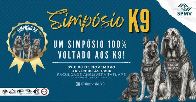 Imagem do SIMPÓSIO K9!