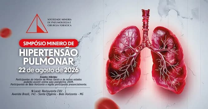 Imagem do SIMPÓSIO MINEIRO DE HIPERTENSÃO PULMONAR