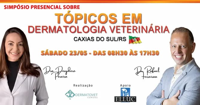 Imagem do SIMPÓSIO PRESENCIAL SOBRE TÓPICOS EM DERMATOLOGIA VETERINÁRIA