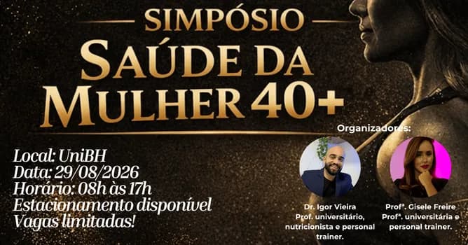 Imagem do Simpósio Saúde da Mulher 40+