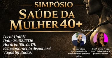Simpósio Saúde da Mulher 40+ em Belo Horizonte