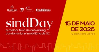 SindDay 2026 - A MELHOR FEIRA DE NETWORKING CONDOMINIAL E IMOBILIÁRIO (15/05/2026) em Florianópolis