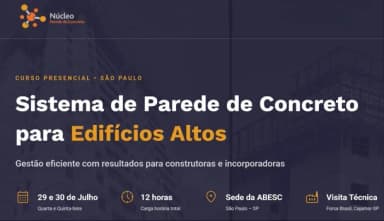 Sistema de Parede de Concreto para Edifícios Altos em São Paulo