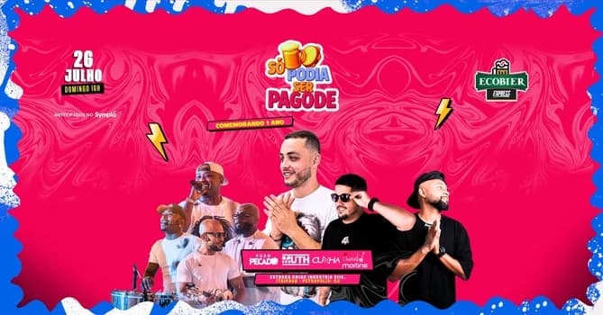 Imagem do Só podia ser pagode