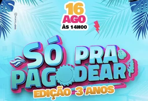 Imagem do SÓ PRA PAGODEAR - EDIÇÃO 3 ANOS