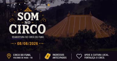 Som no Circo - Reabertura em Bocaina de Minas