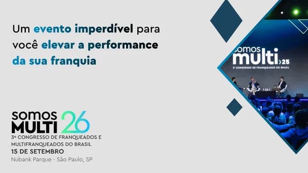 Imagem do Somos Multi - 3º congresso de franqueados do Brasil - 2026