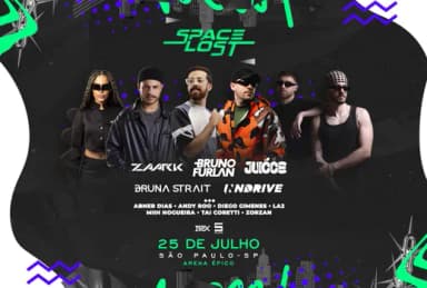 SPACE LOST - 25/07/26 em São Paulo