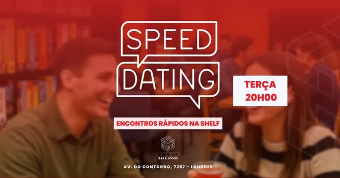 Imagem do Speed Dating na Shelf All In (18+ sem limite de idade)