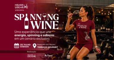 Spinning Wine Paseo em São Paulo