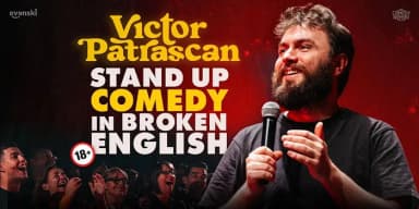 Stand up Comedy in broken English Victor Patrascan in Rio de Janeiro em Rio de Janeiro
