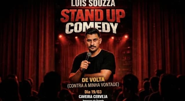 Imagem do STAND-UP COMEDY - LUIS SOUZZA - DE VOLTA CONTRA A MINHA VONTADE