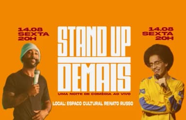 STAND UP DEMAIS - 8ª Edição - COMÉDIA EM BRASÍLIA em Brasília