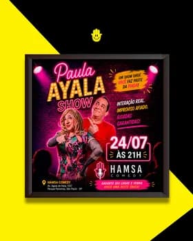 Imagem do Stand up Diego Becker e Paula Ayala
