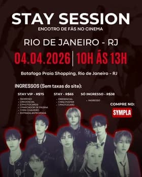 Imagem do STAY SESSION: dominATE: celebrATE - Rio de Janeiro (RJ)