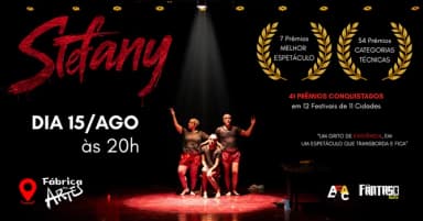 Stefany na Fábrica das Artes em Americana