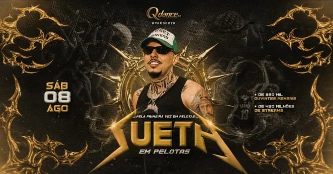 Imagem do SUETH EM PELOTAS (Show Nacional) | Realização Qdance53 Produtora