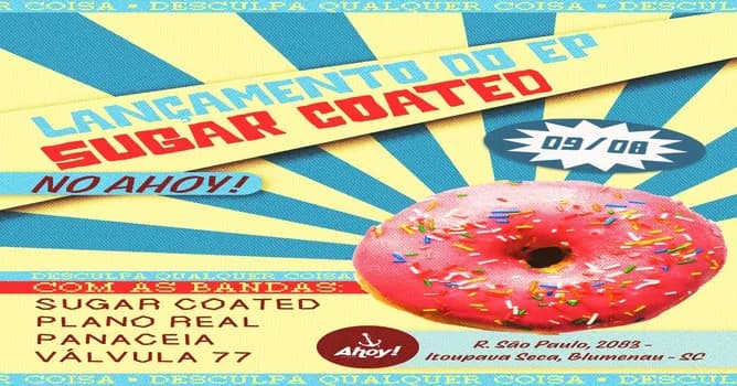 Imagem do SUGAR COATED no Ahoy! Tavern Club